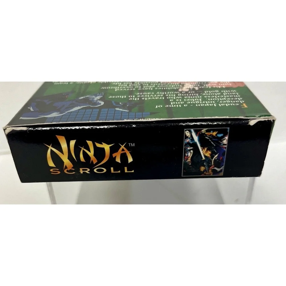 Ninja Scroll - VHS - 1995 - Original Japanese Anime Manga Video Tested & Works